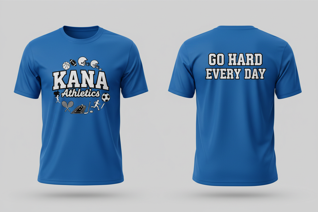 KANA Athletics All Sports - Front and Back